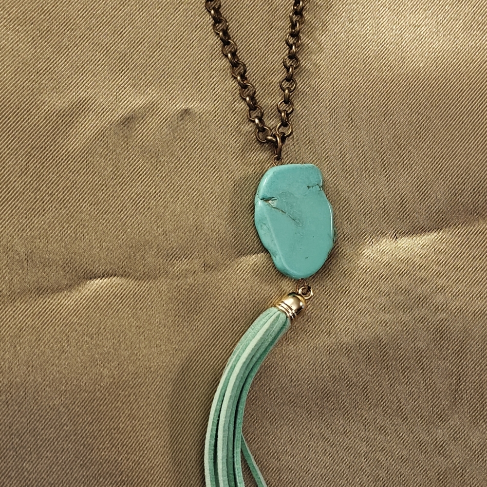 Turquoise Pendant Necklace